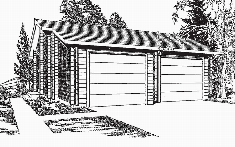 Pan Abode Cedar Garage Plans