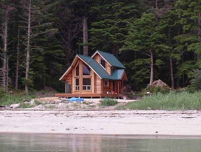 Pan Abode Cedar Homes Cabin Kit #542 in Alaska