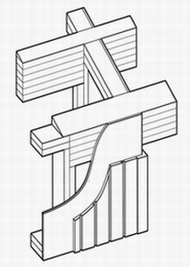 Post and Beam Isometric