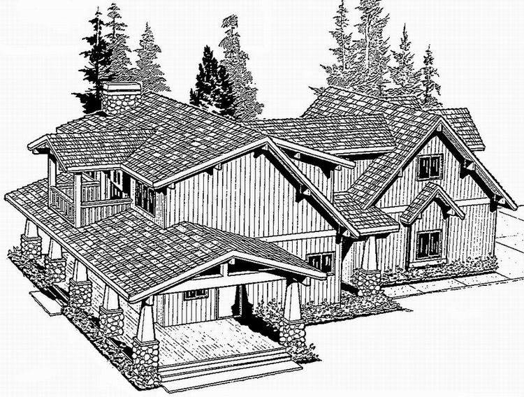 Pan Abode Cedar Country Ranch Plans