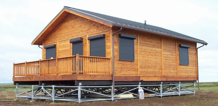 Pan Abode Cedar Homes Modified Cabin Kit #480 in Alaska